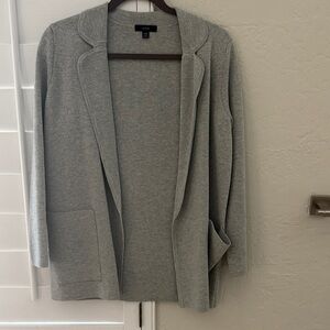 J. Crew Light Gray Knit Sweater